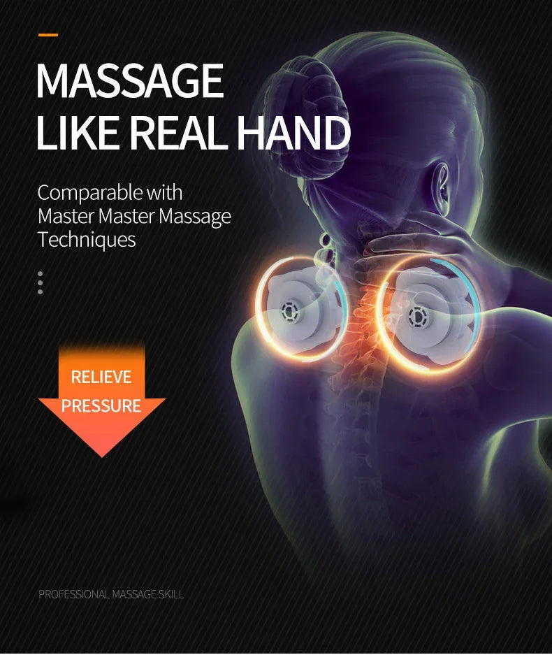 Kneading Massage Pillow with Heat